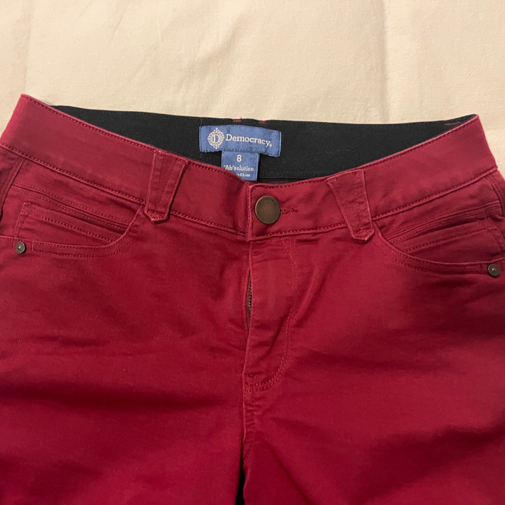 EUC Democracy “ab” pants - size 8